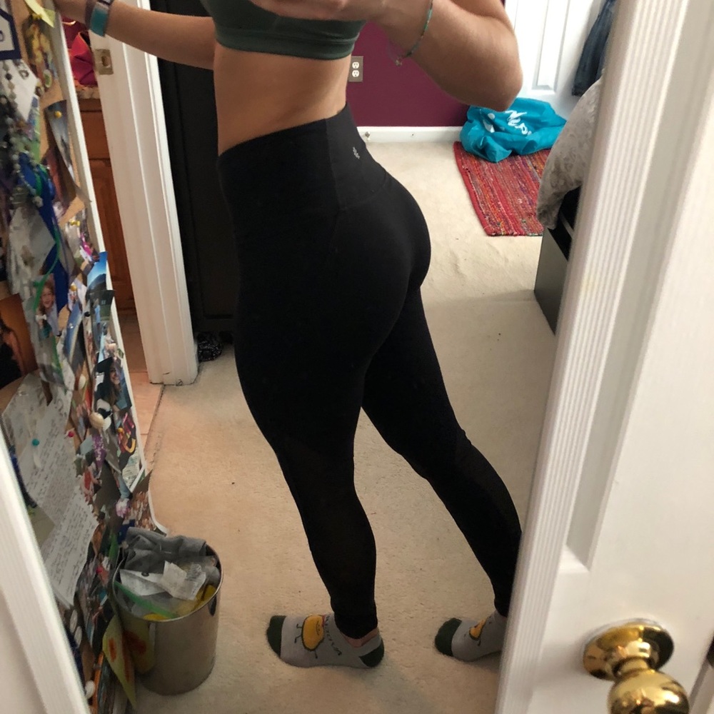 High waisted Athleta leggings, small, tall inseam